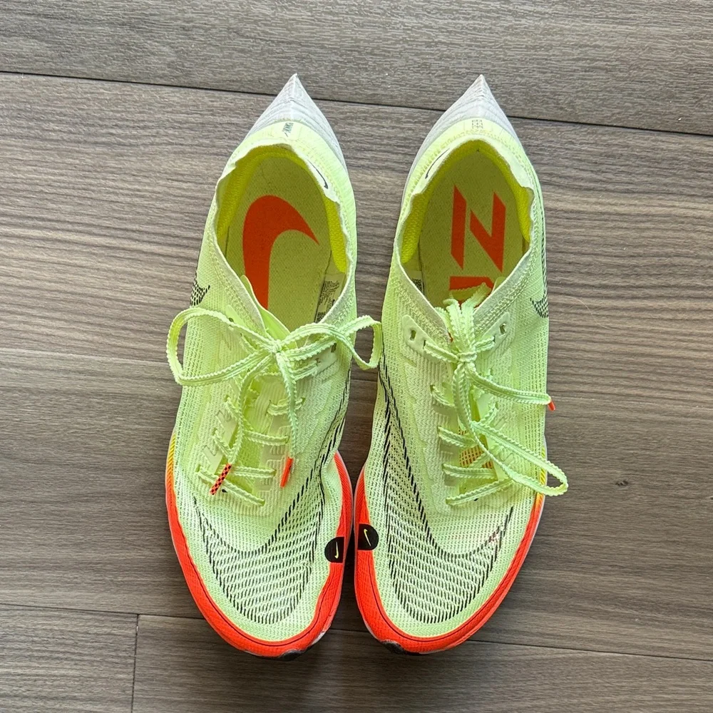 Nike ZoomX Vaporfly Next% 2 Volt Orange Men’s Size 9.5 Running Shoes - Picture 5 of 7